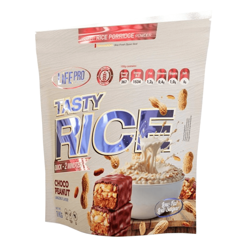 Tasty Rice (crema De Arroz) - 1kg - Chocolate Con Crema De Cacahuete - Harina De Arroz - Lifepro_0
