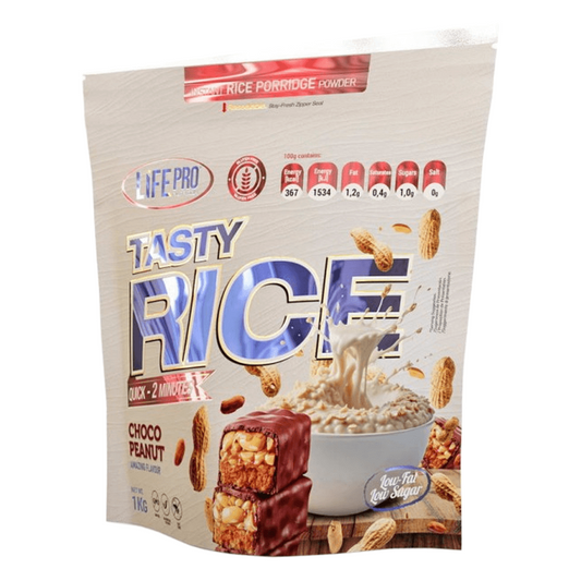 Tasty Rice (crema De Arroz) - 1kg - Chocolate Con Crema De Cacahuete - Harina De Arroz - Lifepro_0