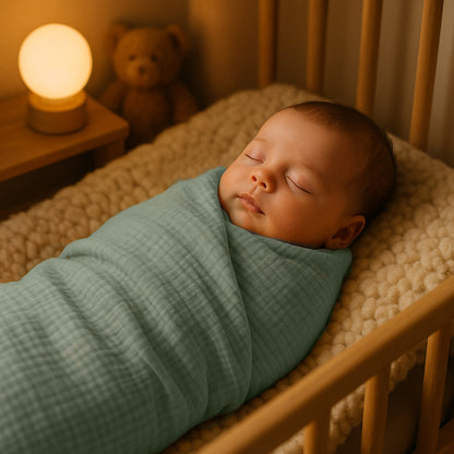 Maxi Pañal De Algodón Bio Verde_4