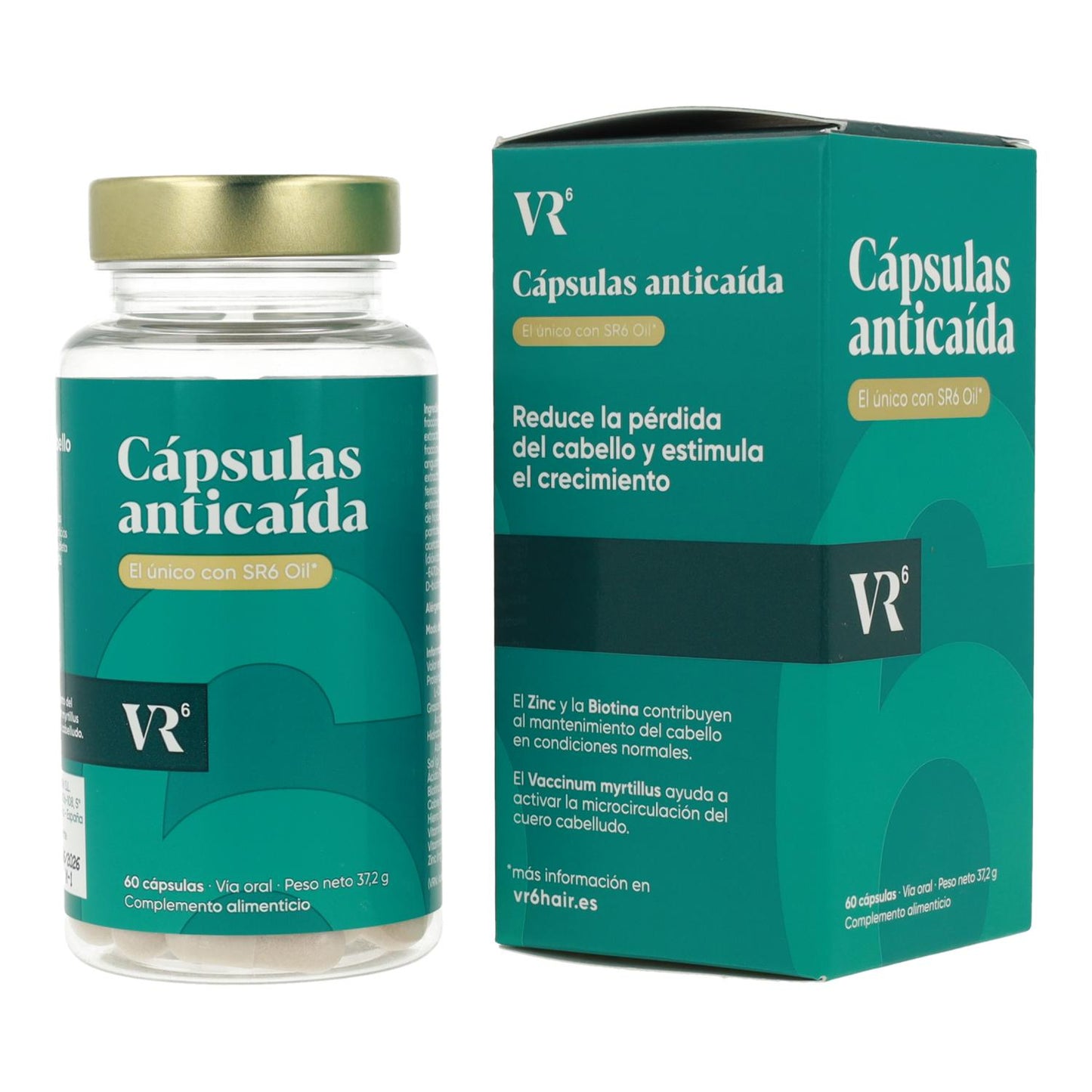 Cápsulas antiqueda VR6 60 unidades