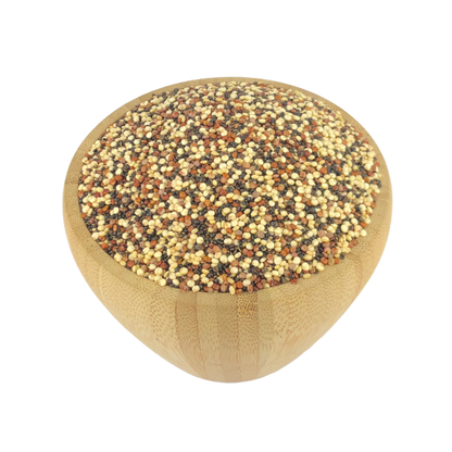 Quinoa Trio Blanca Roja Negra Orgánica Granel 5 Kg_0