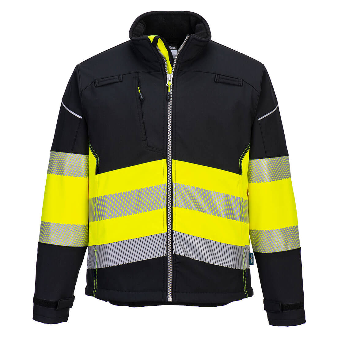 Chaquetas Softshell - Resistencia Y Comodidad / Xl / Negro-amarillo_1