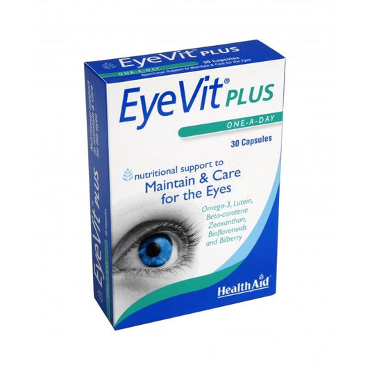 Eyevit Plus 30 Cápsulas Ajuda à Saúde