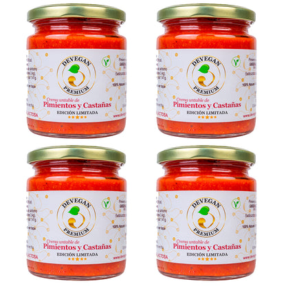 Crema de Pimiento y Castañas. 4 Tarros_0