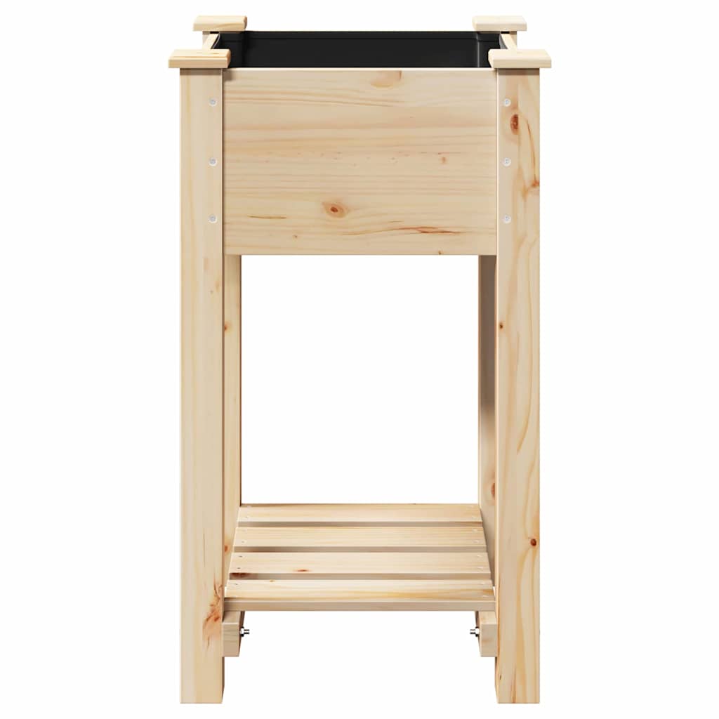 Macetero De Jardín Beige 45 X 45 X 76,5 Cm_5
