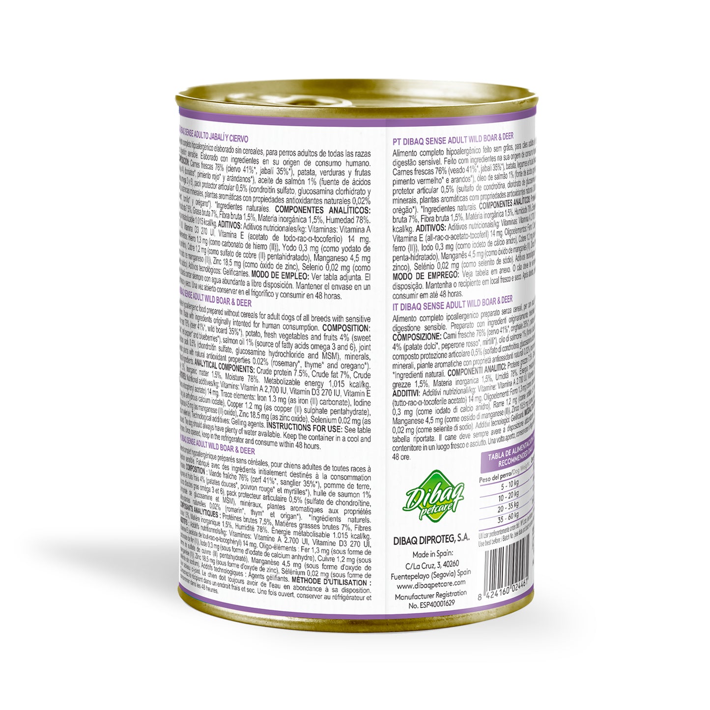 Dibaq Sense Lata Salvaje (ciervo Y Jabalí) 380 G_1