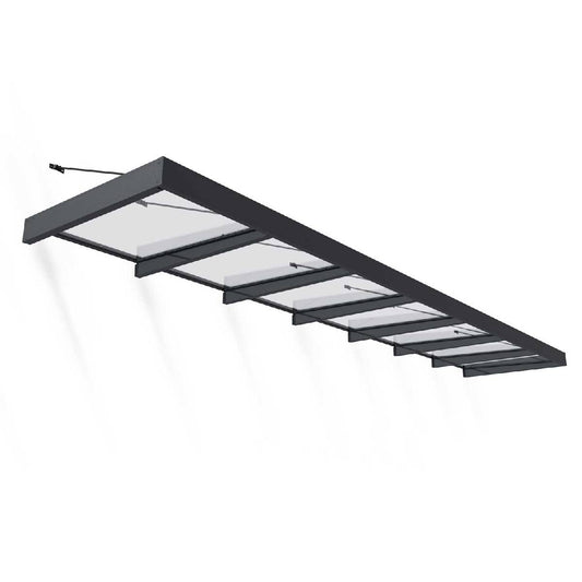 Sophia XL Canopy de porta 140x660 cm Transparente 