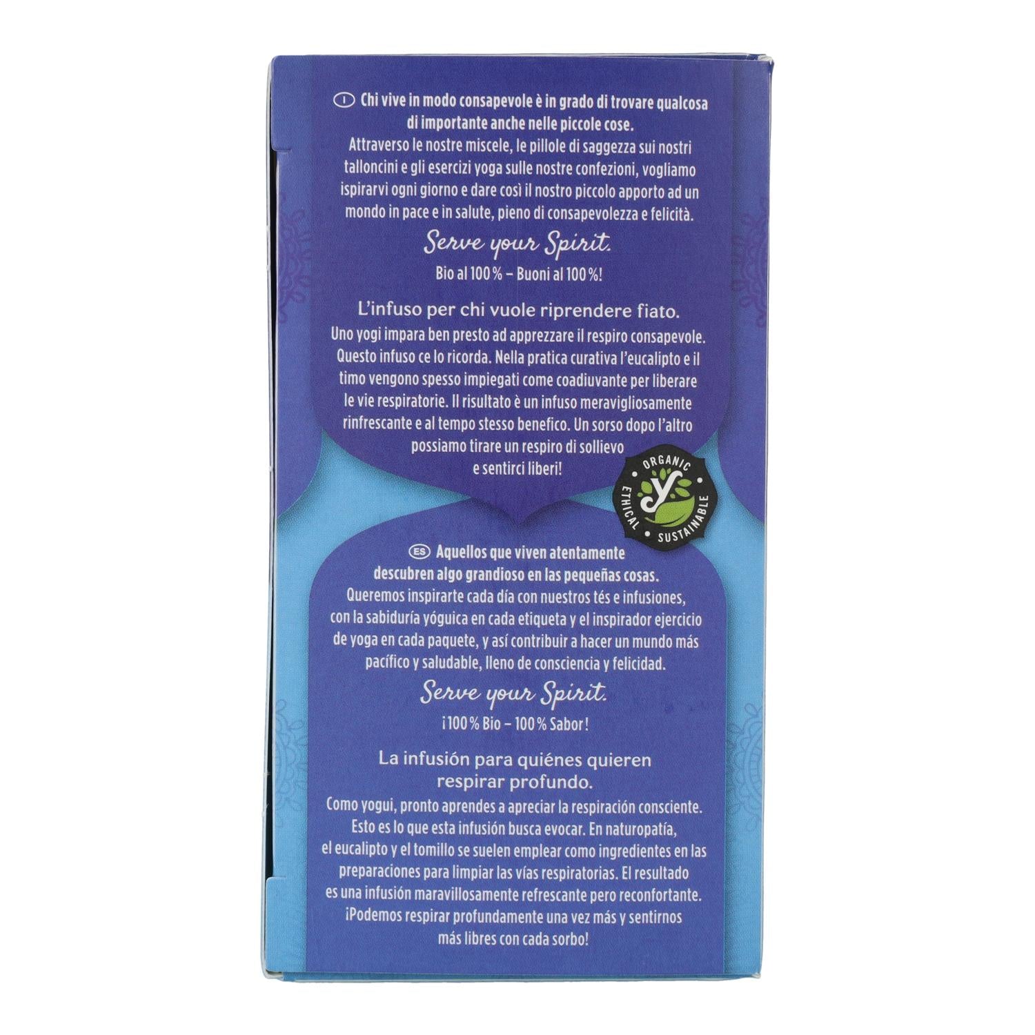 Yogi Tea BIO Deep Breathing 17 saquetas de chá