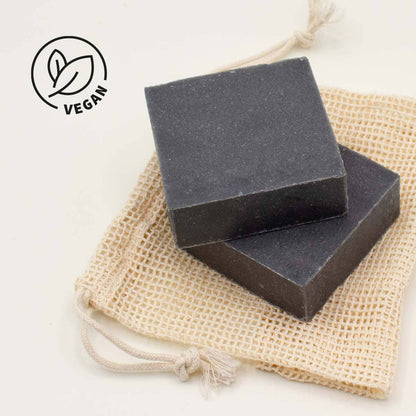 Jabón Natural Artesano de Carbón Activado Labnatur 100 g | Purifica y Regula el Sebo | Piel Grasa o Mixta | Vegano_2
