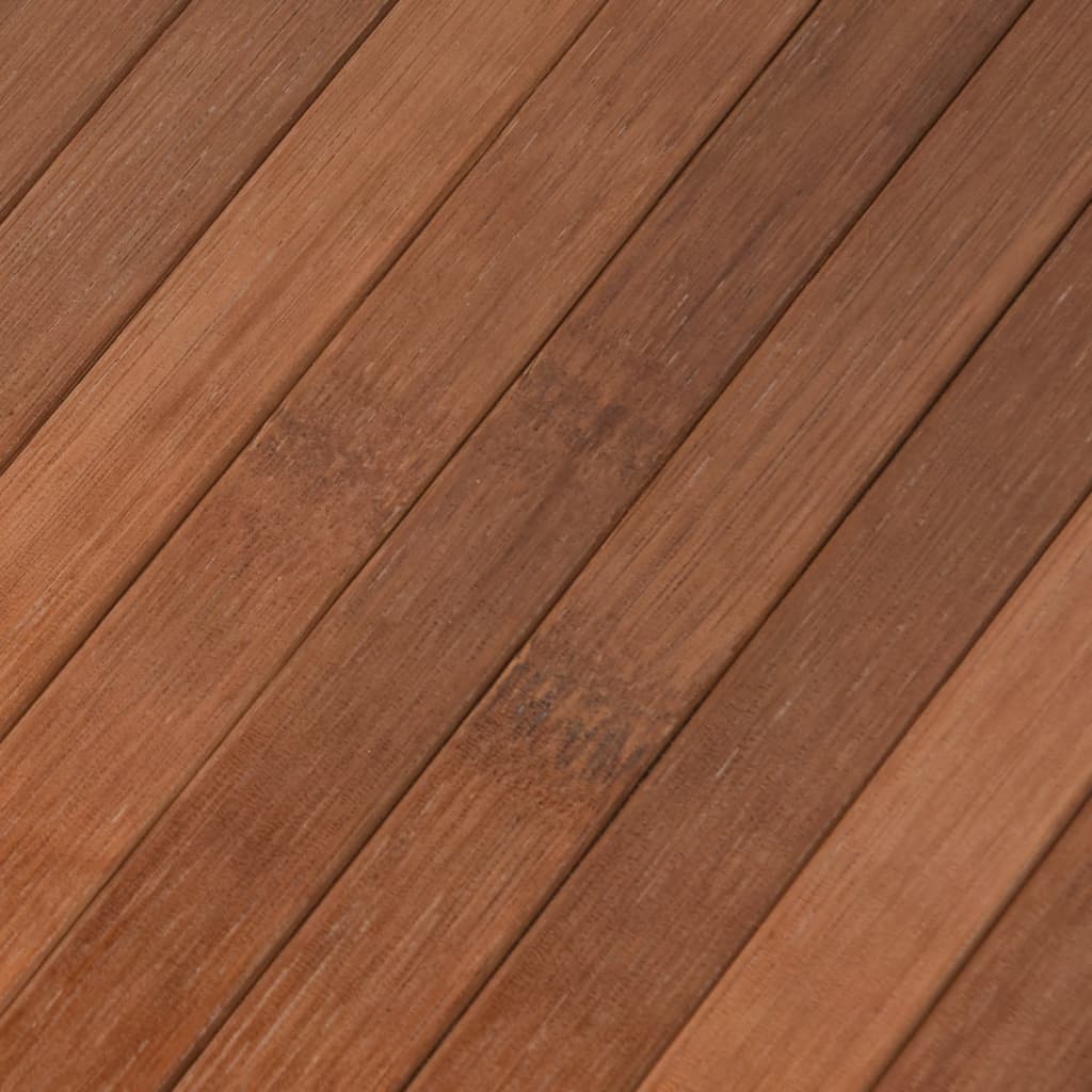 Alfombra Rectangular Bambú Marrón 80x300 Cm / Vetonek_3