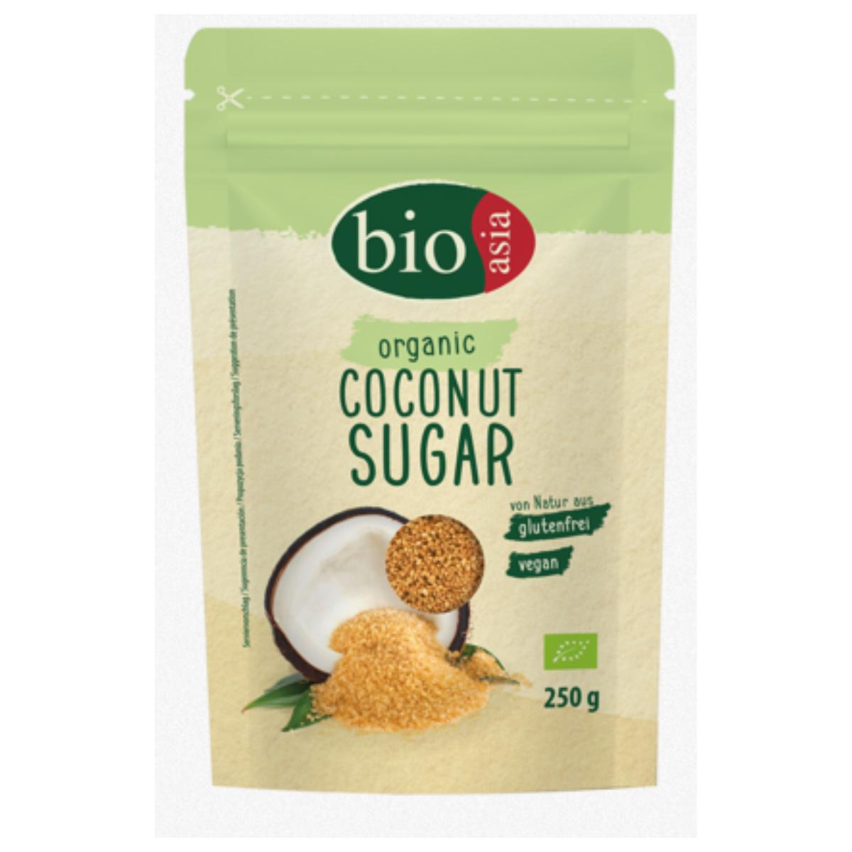 Açúcar de flor de coco biológico Bioasia 250g