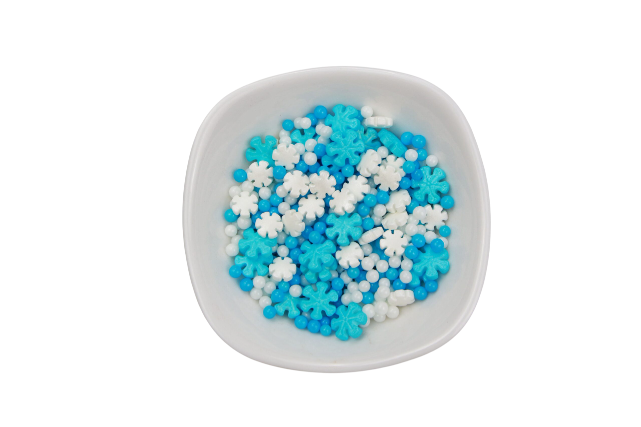 Snowflakes Navidad Sprinkles 450g_0