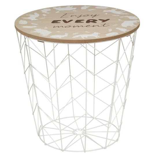 Mesa De Almacenaje kumi Mm Blanco_0