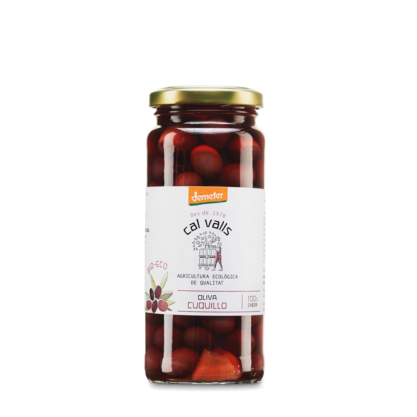 Azeitonas Cuquillo Eco/Demeter Cal Valls 350g