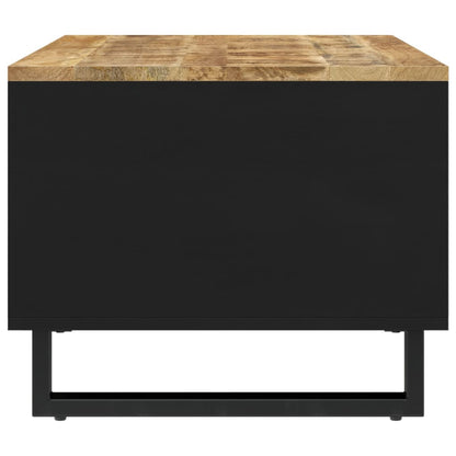 Mesa De Centro De Madera Maciza Mango 60x50x40 Cm_2