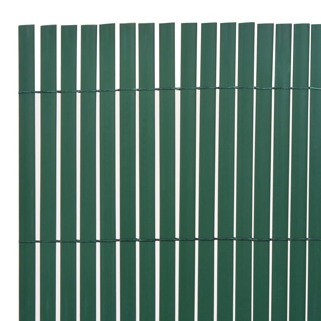 Valla De Jardín De Doble Cara Verde 110x400 Cm / Vetonek_2