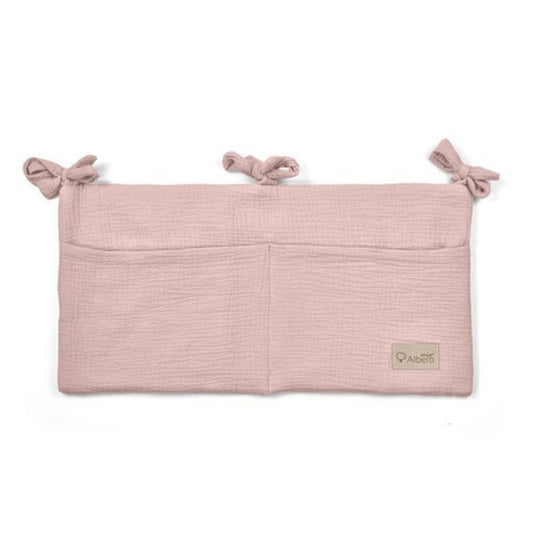 Cotton Color Organizador De Cuna Con Compartimentos Muselina_0