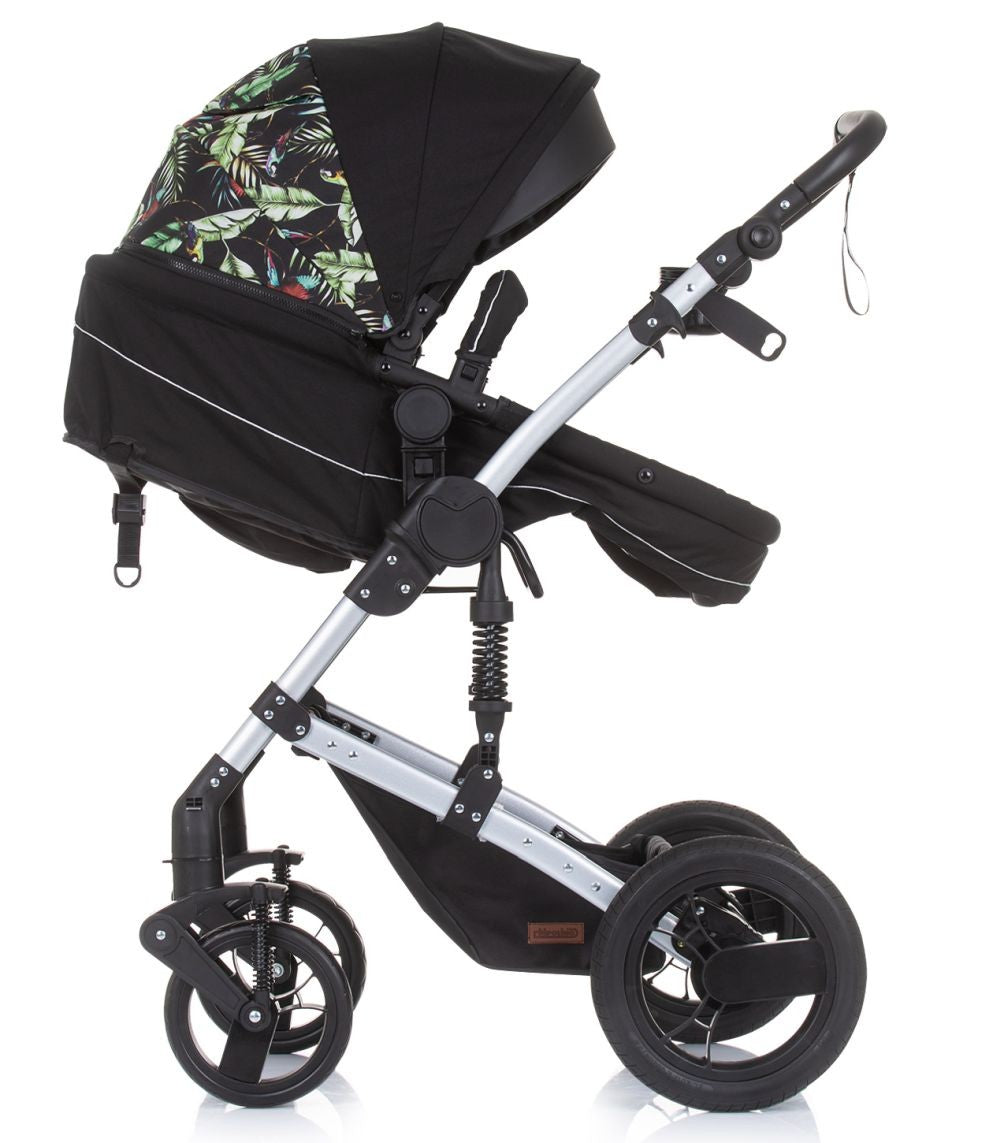 Carrito De Bebé Camea Dúo Convertible Con Bolso Exotic_4