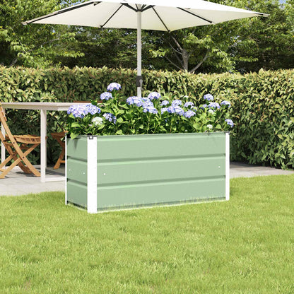 Jardinera Verde 100 X 40 X 45 Cm Acero_1