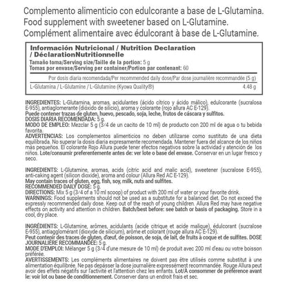 Glutamina Kyowa® - 300g - Dracula Cherry - Ayuda A Reparar Las Células Desp - Masmusculo_4