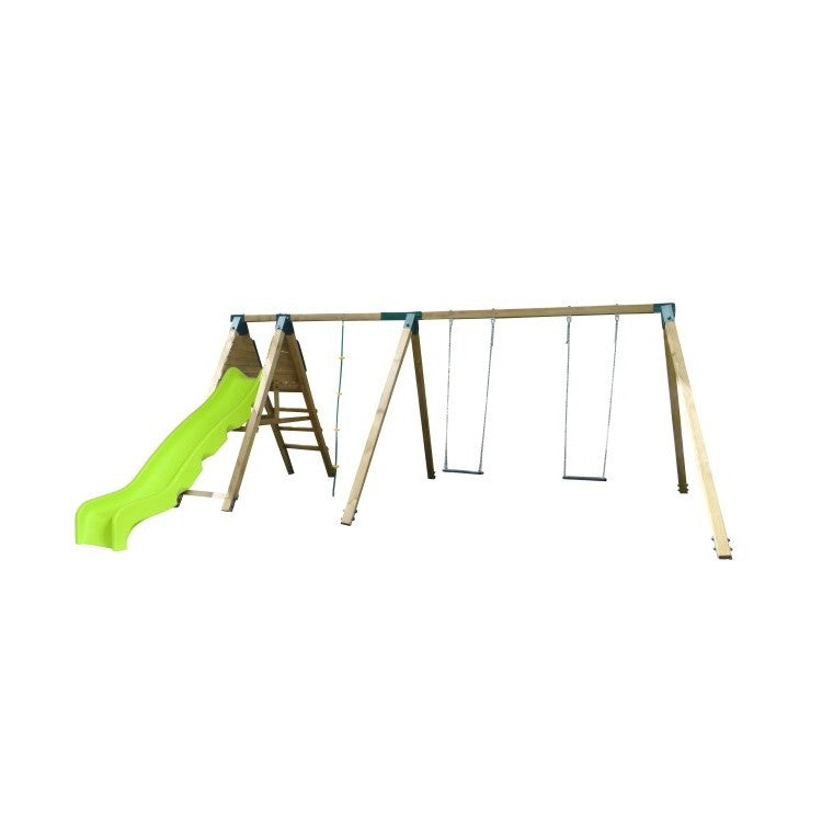 Parque Infantil Masgames Pegasus Asiento Plano + Asiento De Bebe Superficie De Arena, Tierra O Cesped._0