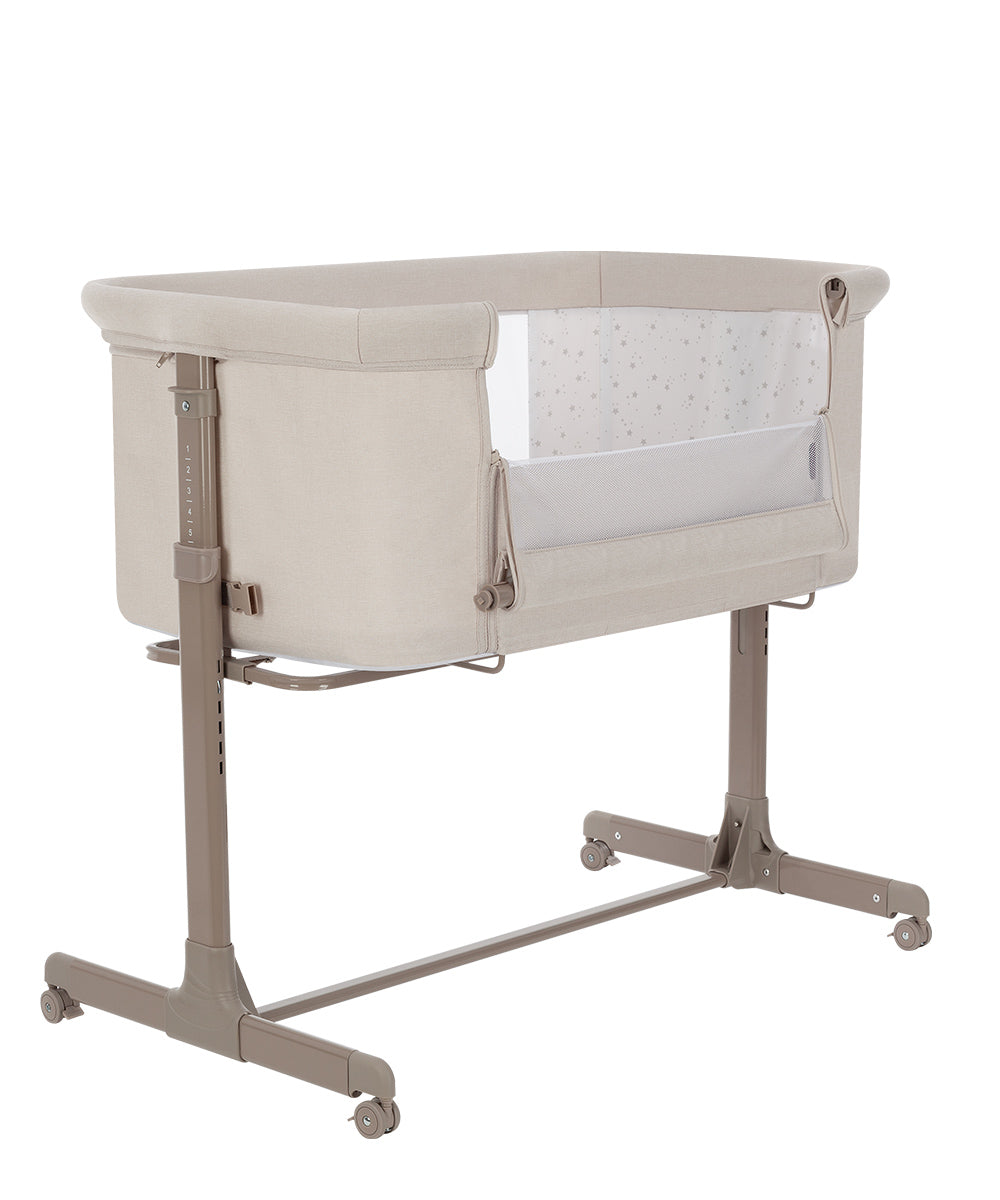 Carrello Minicuna Co-sleeping Para Bebe Luna Silk Beige_3