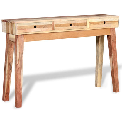 Mesa Consola De Madera Maciza Reciclada_0