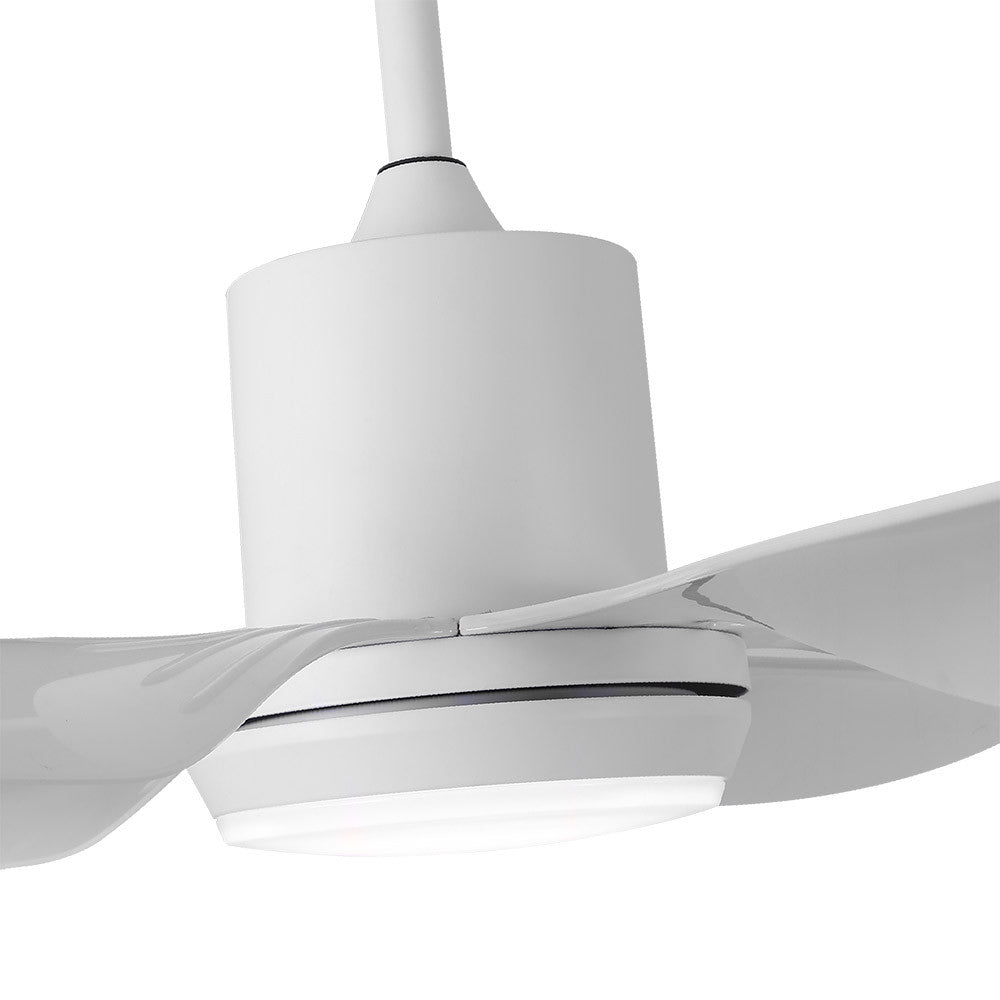 Ventilador Dc Otto 24w 2950lm Blanco 6 Aspas Blancas Reg.x167d 3000-4000-6000k 2tijas C/remoto, Memoria Y Temporizador_3