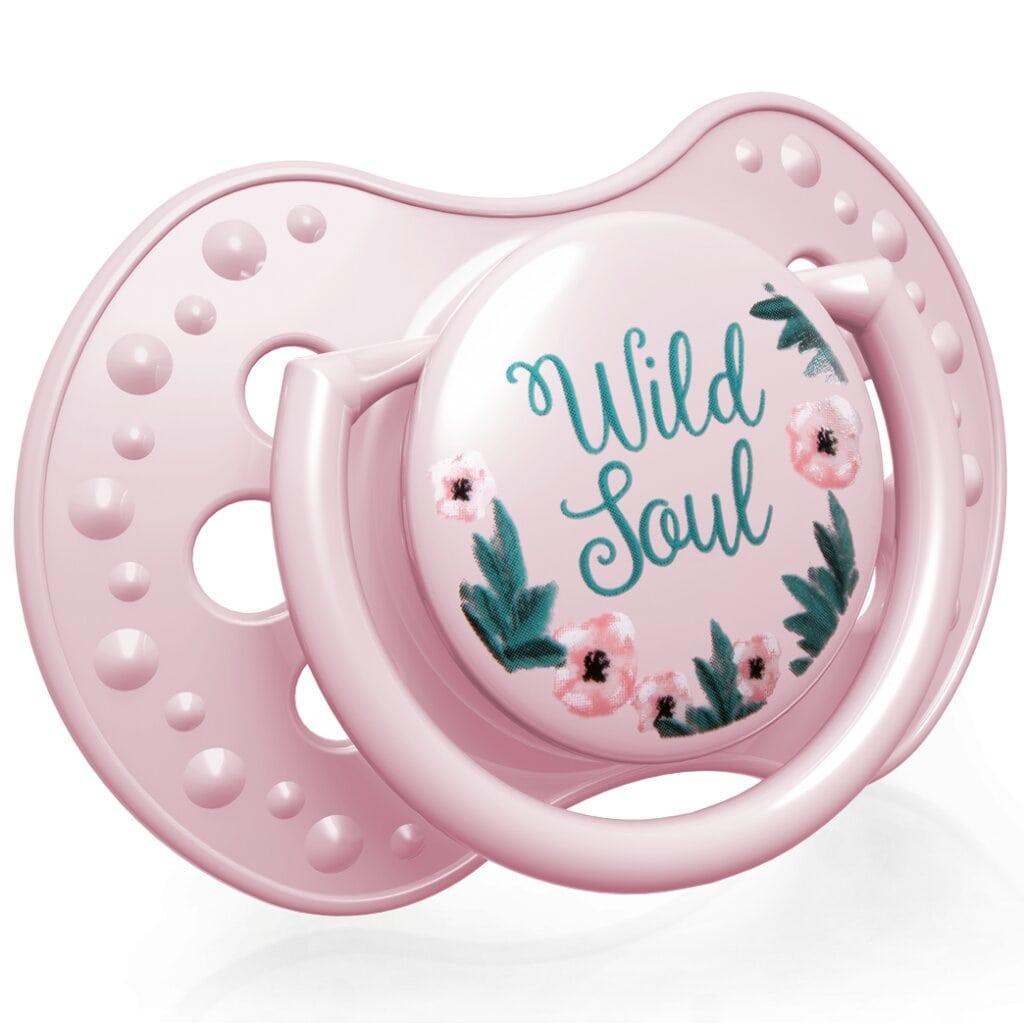 Chupetas dinâmicas LOVI Wild Soul Rosa/Bege (2 peças) 6-18 meses
