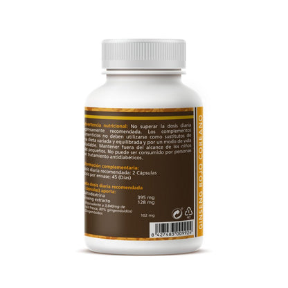 Ginseng Vermelho Coreano Sotya 90 Cápsulas