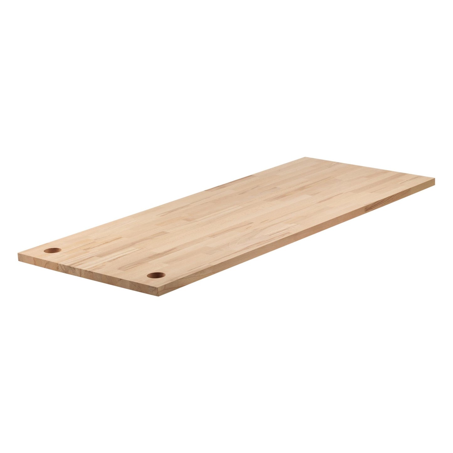 1 superfície de trabalho em faia S 650 x 650 x 30 mm Wolfcraft 6043000
