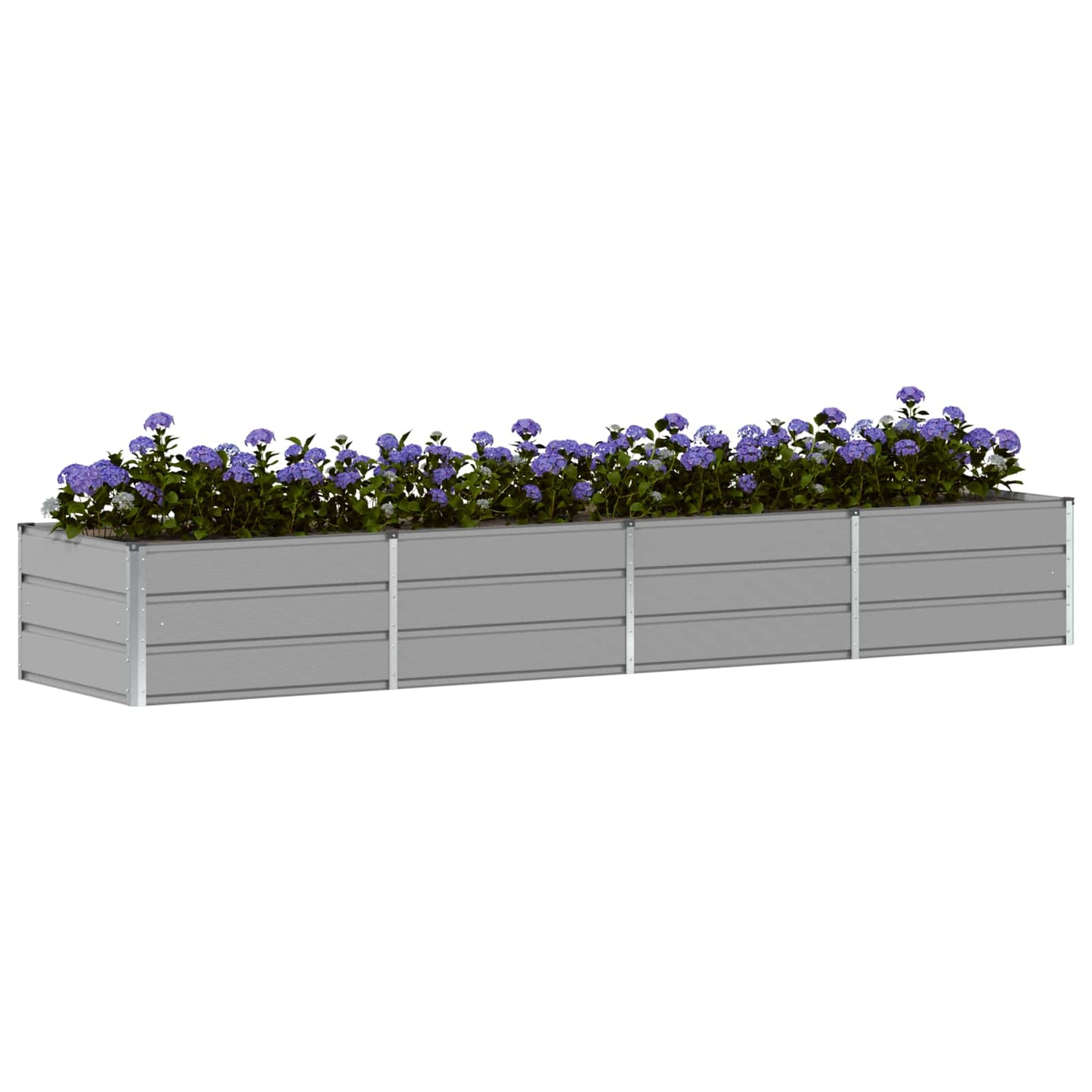 Jardinera Gris Claro 320 X 80 X 45 Cm Acero_2