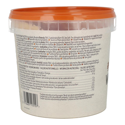 Manteiga de amendoim Whole Earth Smooth 1 kg