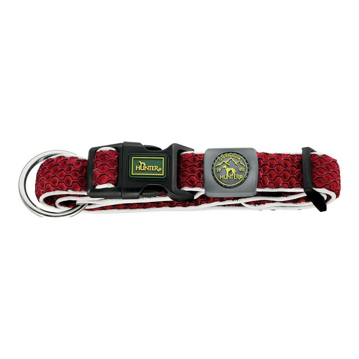 Collar Para Perros Hunter Plus Theme Rojo Xl_0