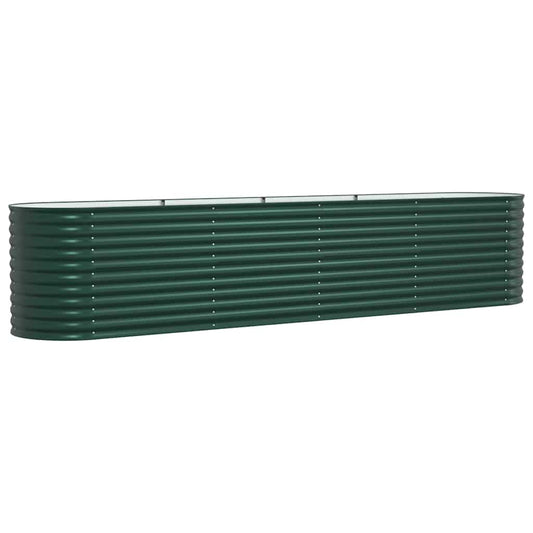 Cama Elevada Verde 400 X 80 X 81 Cm Acero_0