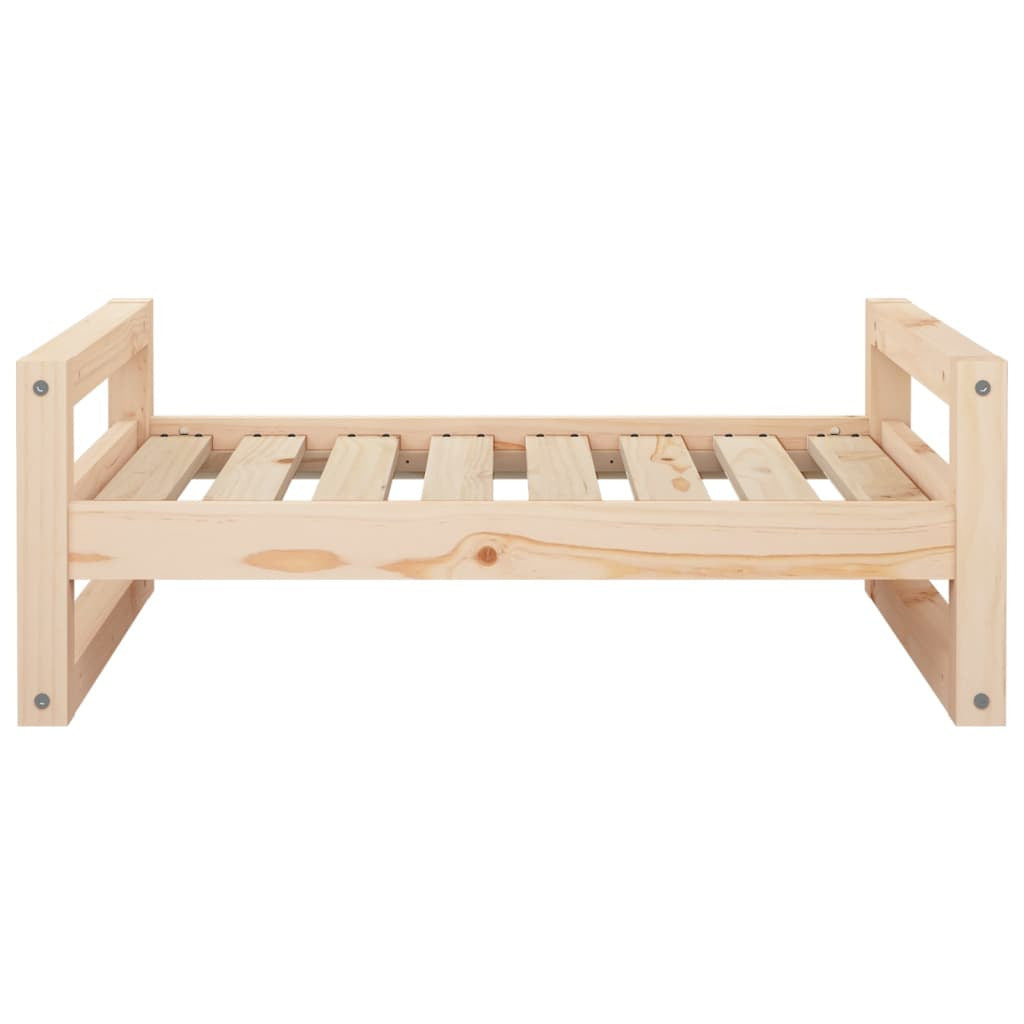Vidaxl Cama Para Perros Madera Maciza De Pino 75,5x55,5x28 Cm_4