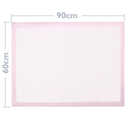 Toallas De Entrenamiento Para Perros 20 Unidades 60 X 90 Cm Color Rosa_1
