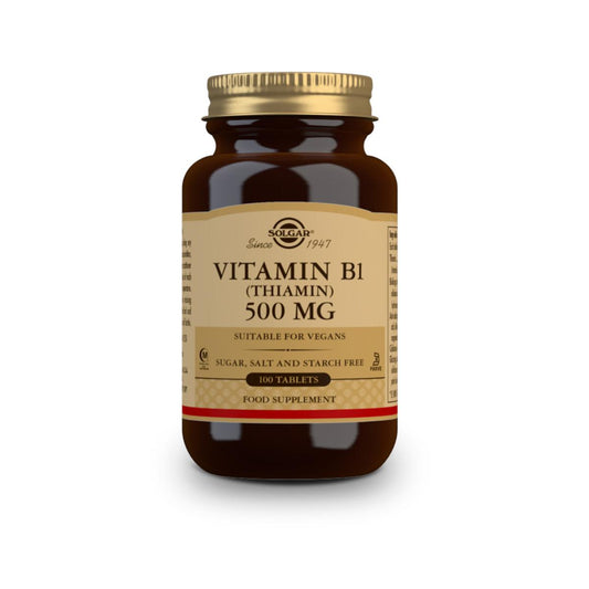 Vitamina B1, 100 comprimidos de 500 mg