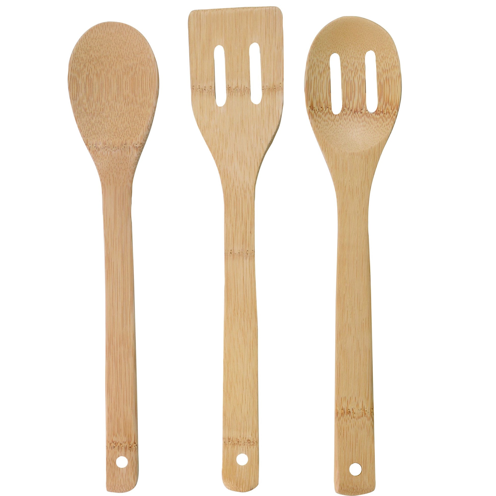 Juego De Batería De Cocina En Aluminio Prensado + Set De 3pc De Utensilios De Cocina Bamboo_4
