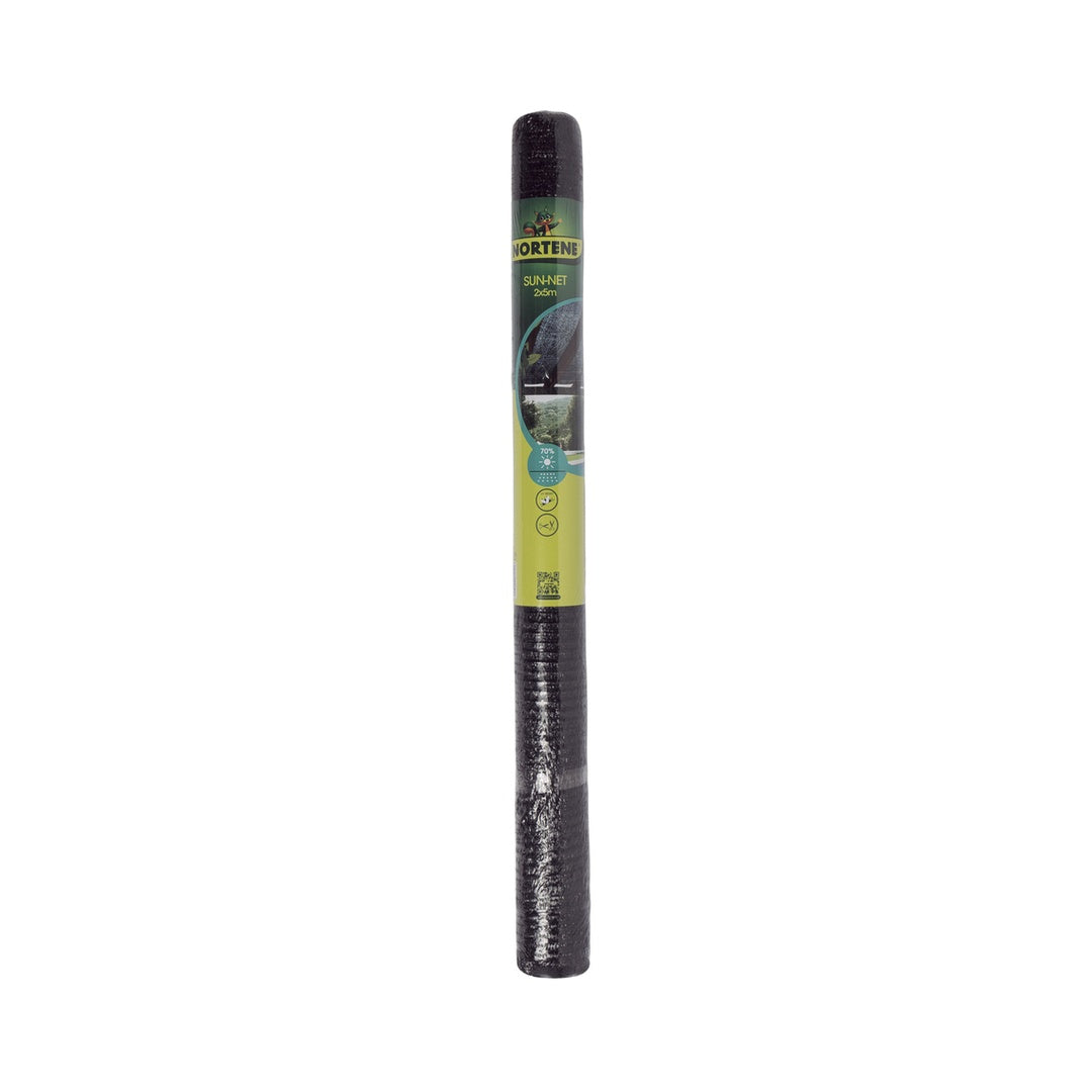 Malla De Sombreo Sun-net 2x5 M Negro Nortene_0