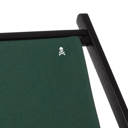 Set De 2 Hamacas Plegables De Madera De Haya, Verde Oscuro, Wengué, Sin Brazos - Scalpers_3