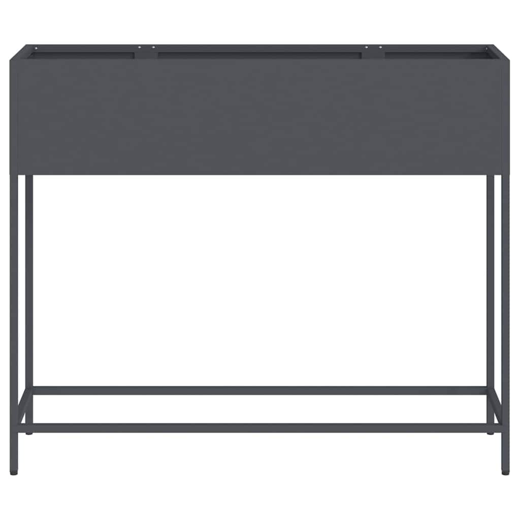 Jardinera Elevada Antracita 100 X 26 X 82 Cm Acero_4