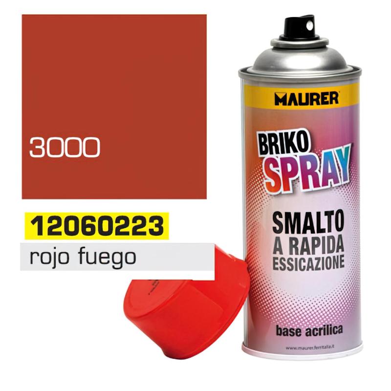 Spray Pintura Rojo Fuego 400 Ml._0