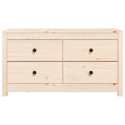 Armario Auxiliar De Madera Maciza De Pino 100x40x54 Cm / Vetonek_3