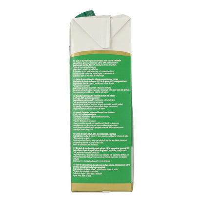 Leite de cabra mínimo 3% gordura Bio, 1L
