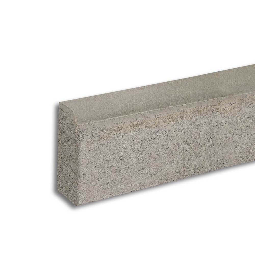 Bordillo Decorativo 100x20 Cm. / Unidad / Arista Curva / Gris_0