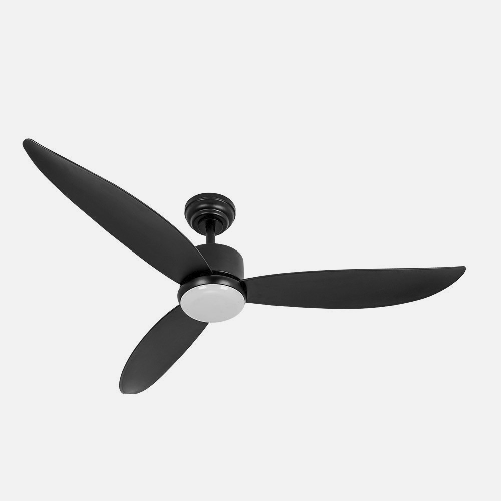 Ventilador Dc Genil 24w Negro 3aspas 6vel 132d 2424lm 3000-4000-6500k Remoto+temporizador+memoria_3