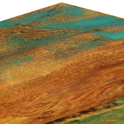 Mesa De Centro Madera Maciza Reciclada 100x60x35 Cm_3