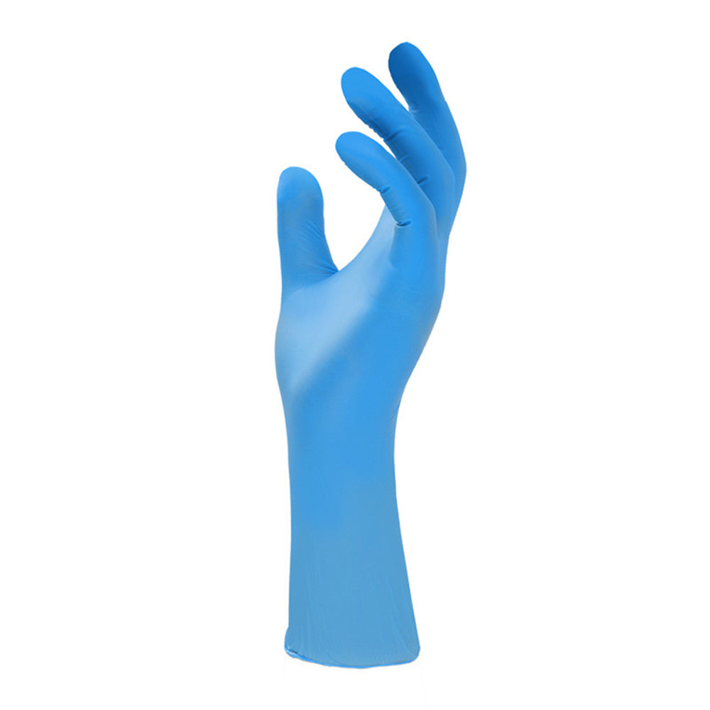 Guantes De Nitrilo Talla Xl, Azules, 100 Unidades Por Caja, Desechables, Sin Polvo Ni Látex, Para Cocina Y Mecánicos._0