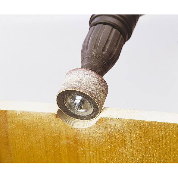 3 lixas de cinta GR 80, 150 Ø 45 x 30 mm Wolfcraft 2039000